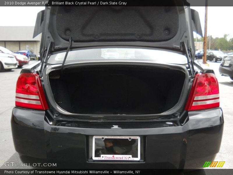 Brilliant Black Crystal Pearl / Dark Slate Gray 2010 Dodge Avenger R/T