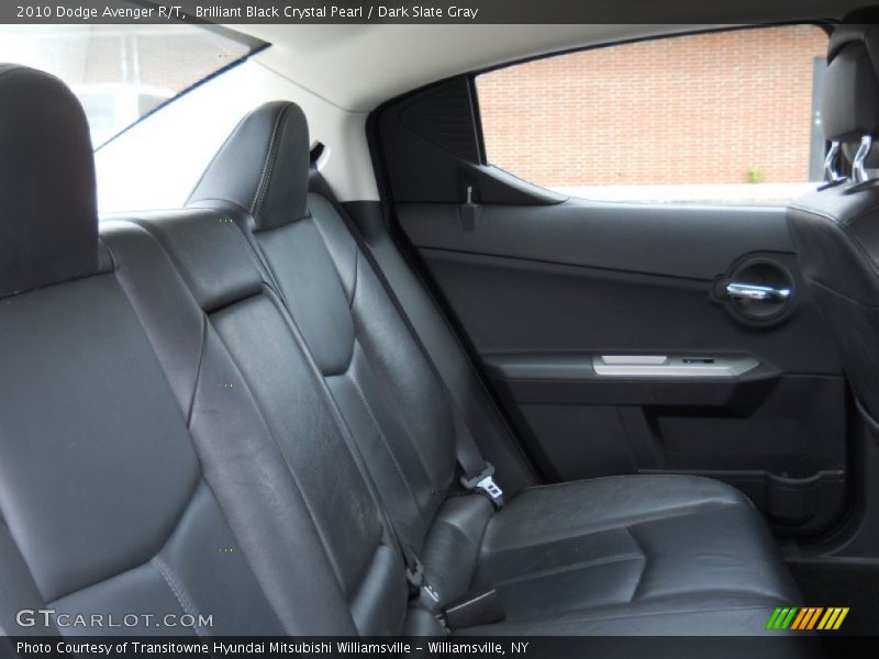 Brilliant Black Crystal Pearl / Dark Slate Gray 2010 Dodge Avenger R/T