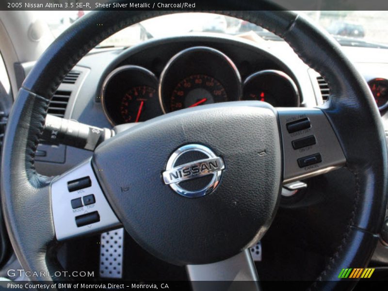 Sheer Silver Metallic / Charcoal/Red 2005 Nissan Altima 3.5 SE-R