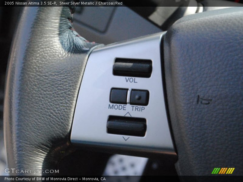 Sheer Silver Metallic / Charcoal/Red 2005 Nissan Altima 3.5 SE-R