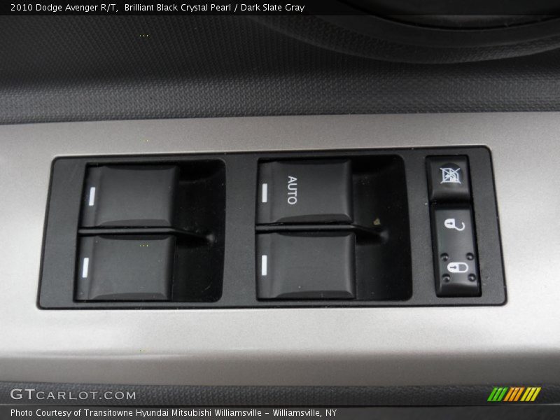 Brilliant Black Crystal Pearl / Dark Slate Gray 2010 Dodge Avenger R/T