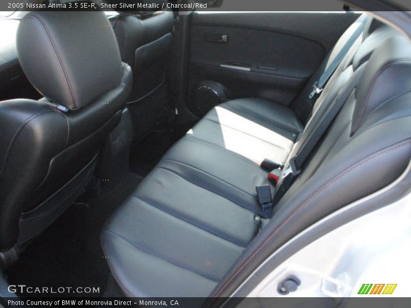 Sheer Silver Metallic / Charcoal/Red 2005 Nissan Altima 3.5 SE-R
