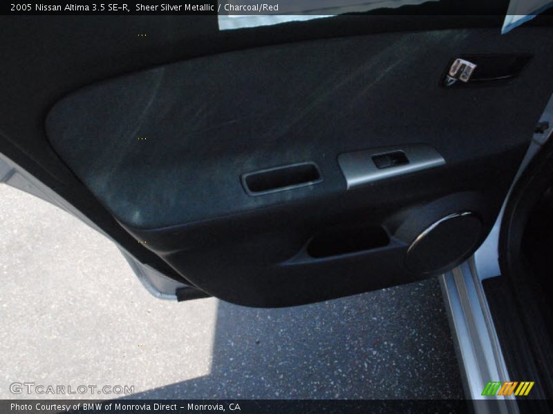 Sheer Silver Metallic / Charcoal/Red 2005 Nissan Altima 3.5 SE-R