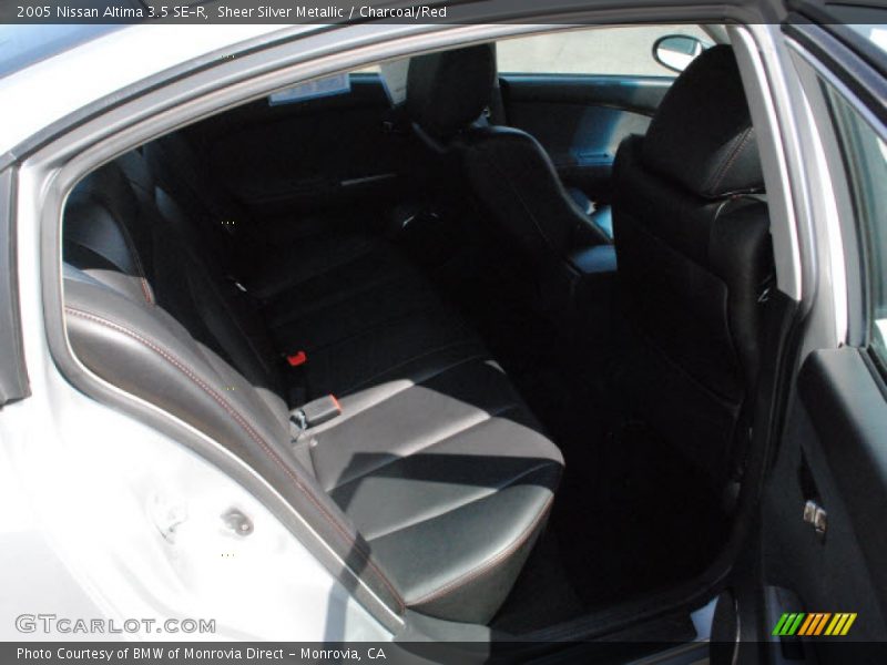 Sheer Silver Metallic / Charcoal/Red 2005 Nissan Altima 3.5 SE-R
