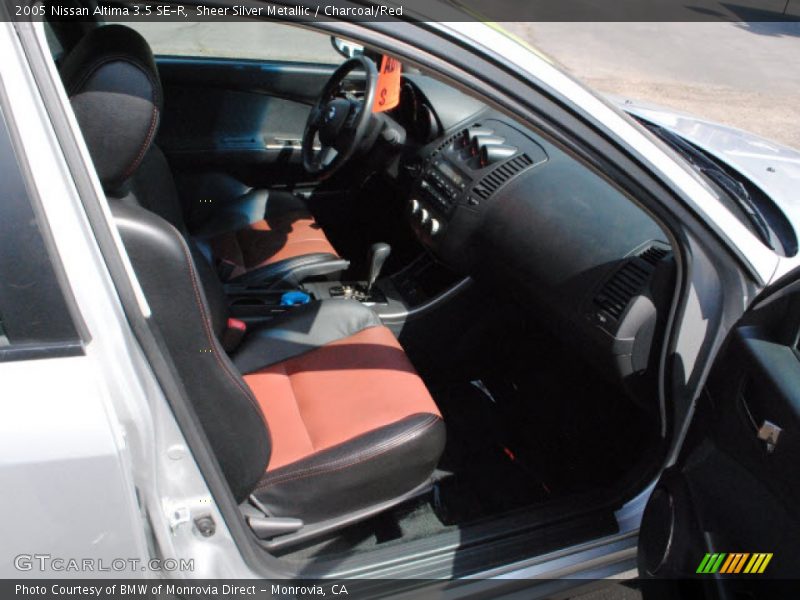 Sheer Silver Metallic / Charcoal/Red 2005 Nissan Altima 3.5 SE-R