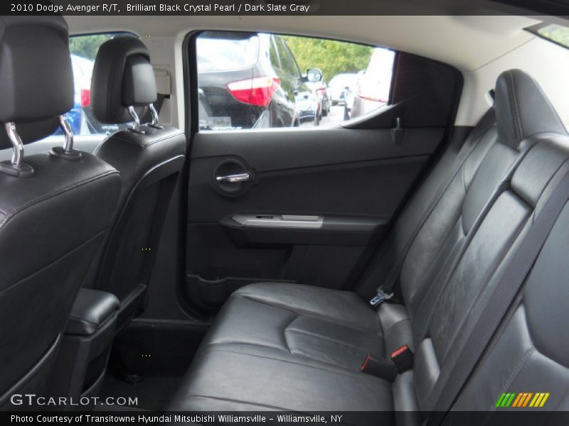 Brilliant Black Crystal Pearl / Dark Slate Gray 2010 Dodge Avenger R/T