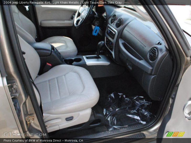 Light Khaki Metallic / Light Taupe/Dark Slate Gray 2004 Jeep Liberty Renegade 4x4