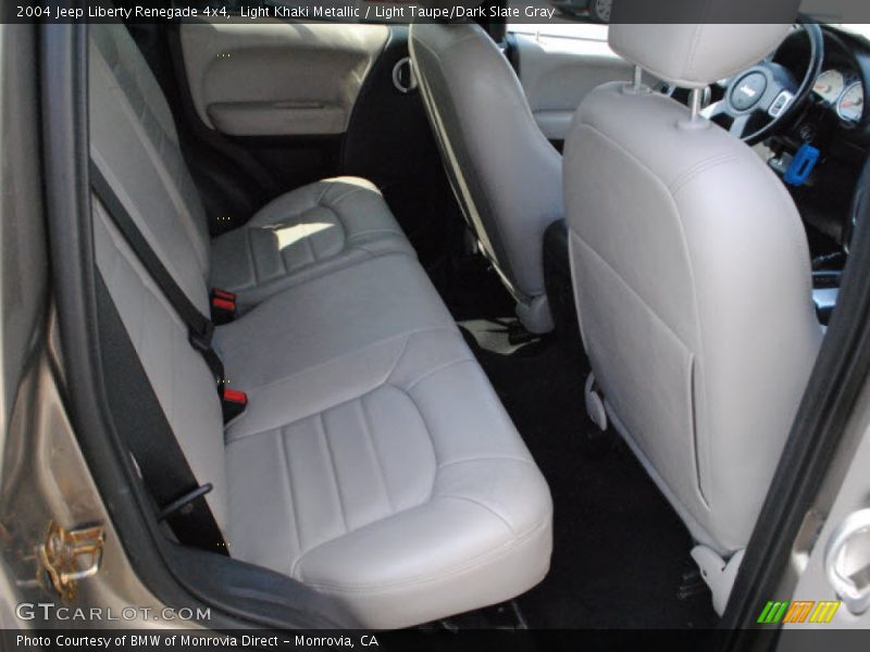 Light Khaki Metallic / Light Taupe/Dark Slate Gray 2004 Jeep Liberty Renegade 4x4