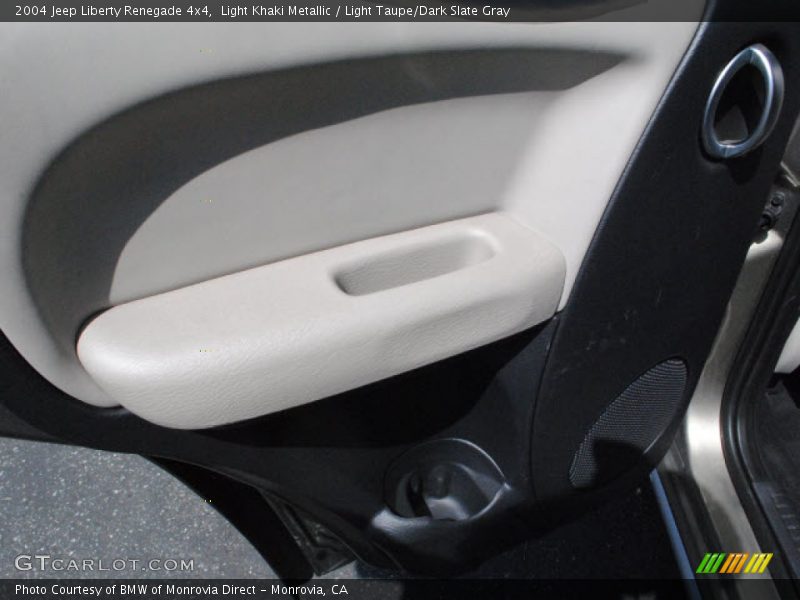 Light Khaki Metallic / Light Taupe/Dark Slate Gray 2004 Jeep Liberty Renegade 4x4