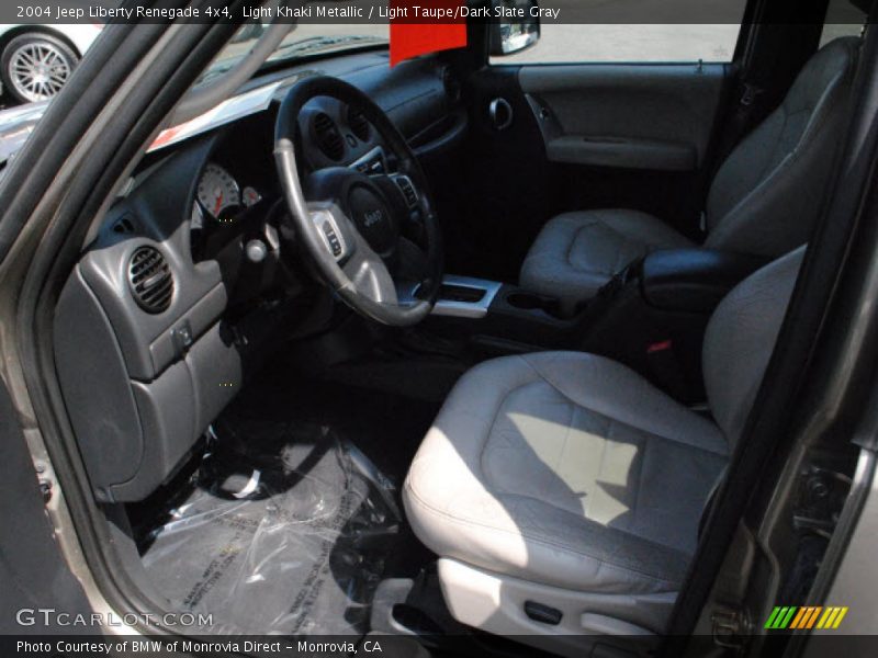 Light Khaki Metallic / Light Taupe/Dark Slate Gray 2004 Jeep Liberty Renegade 4x4