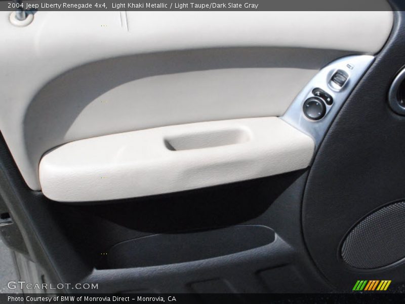 Light Khaki Metallic / Light Taupe/Dark Slate Gray 2004 Jeep Liberty Renegade 4x4