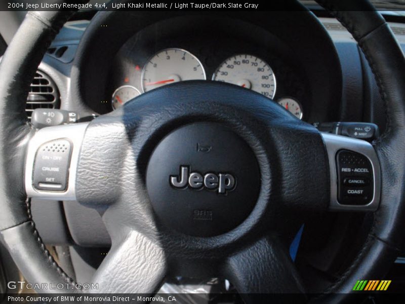 Light Khaki Metallic / Light Taupe/Dark Slate Gray 2004 Jeep Liberty Renegade 4x4