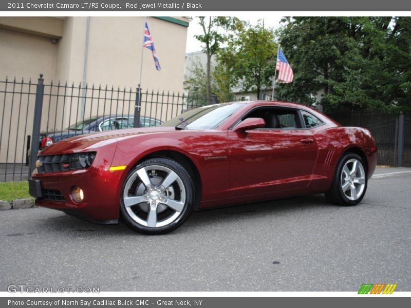 Red Jewel Metallic / Black 2011 Chevrolet Camaro LT/RS Coupe