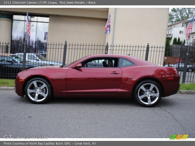 Red Jewel Metallic / Black 2011 Chevrolet Camaro LT/RS Coupe