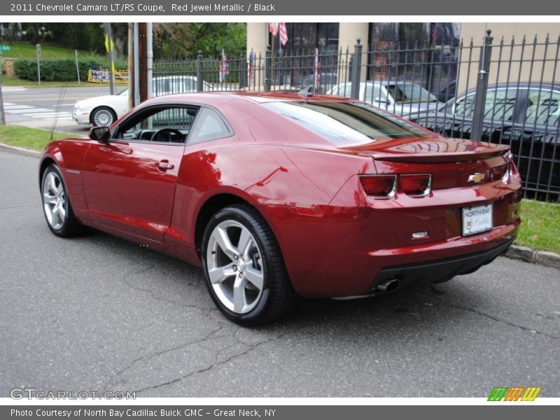 Red Jewel Metallic / Black 2011 Chevrolet Camaro LT/RS Coupe