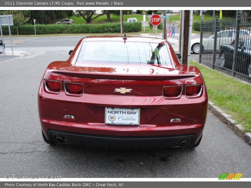 Red Jewel Metallic / Black 2011 Chevrolet Camaro LT/RS Coupe