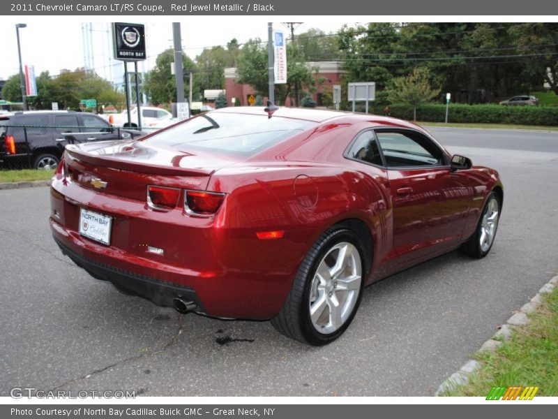 Red Jewel Metallic / Black 2011 Chevrolet Camaro LT/RS Coupe
