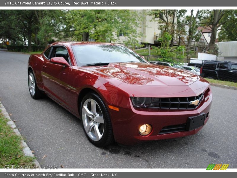 Red Jewel Metallic / Black 2011 Chevrolet Camaro LT/RS Coupe