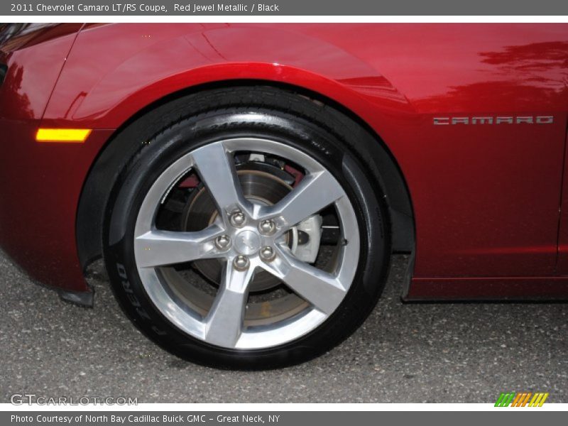 Red Jewel Metallic / Black 2011 Chevrolet Camaro LT/RS Coupe