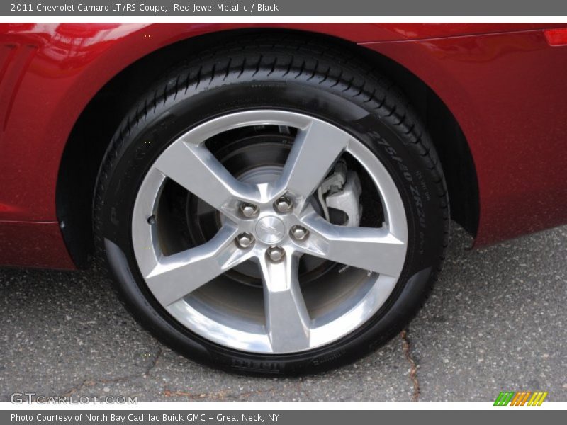 Red Jewel Metallic / Black 2011 Chevrolet Camaro LT/RS Coupe