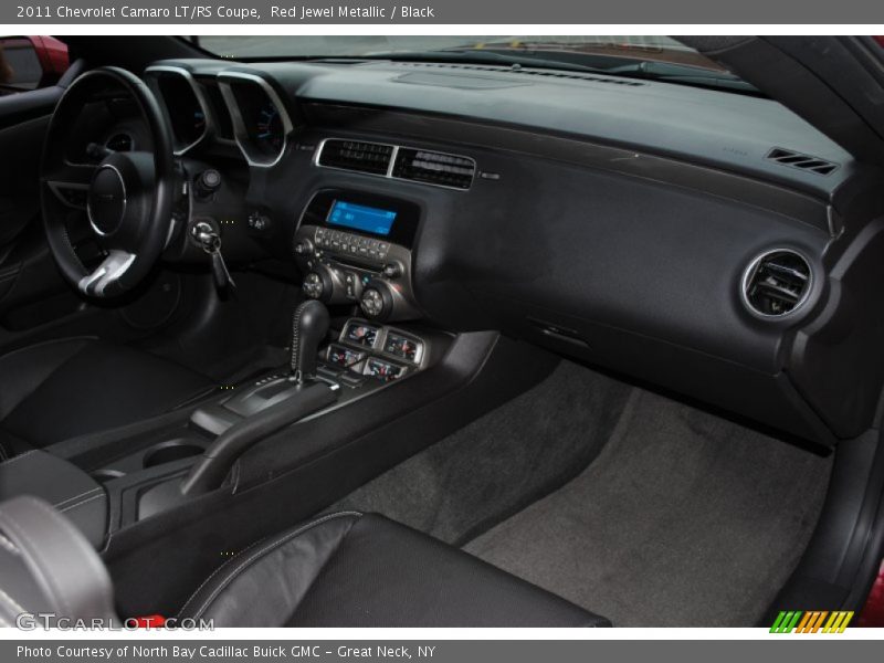 Red Jewel Metallic / Black 2011 Chevrolet Camaro LT/RS Coupe