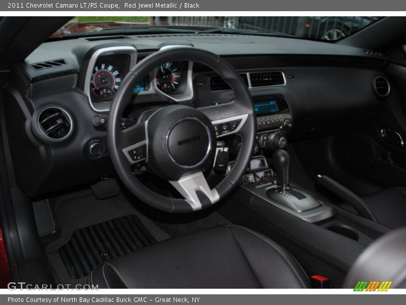 Red Jewel Metallic / Black 2011 Chevrolet Camaro LT/RS Coupe