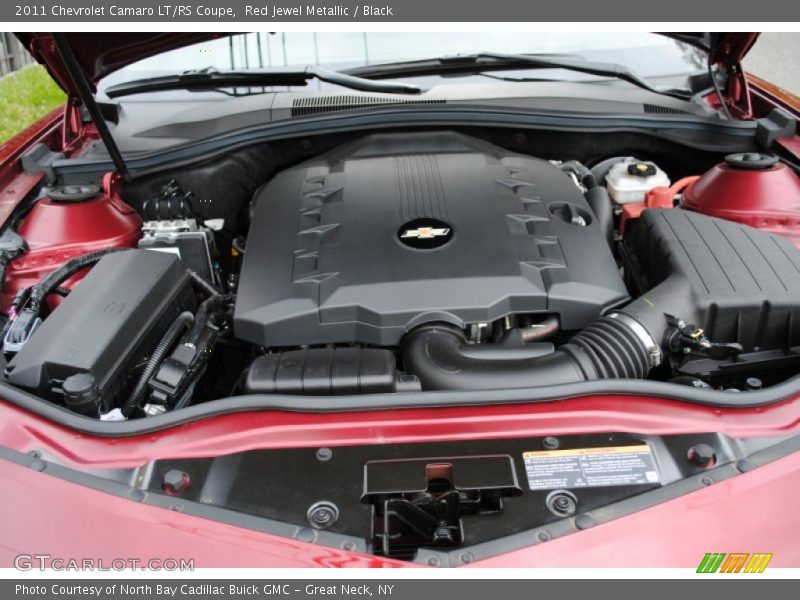 Red Jewel Metallic / Black 2011 Chevrolet Camaro LT/RS Coupe