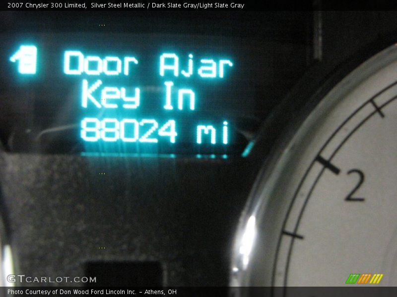 Silver Steel Metallic / Dark Slate Gray/Light Slate Gray 2007 Chrysler 300 Limited