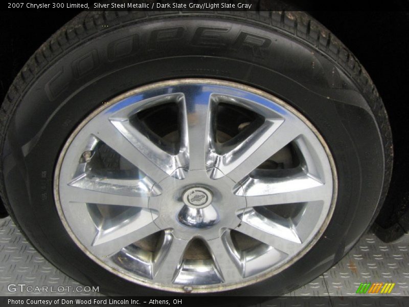 Silver Steel Metallic / Dark Slate Gray/Light Slate Gray 2007 Chrysler 300 Limited