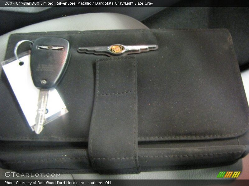 Silver Steel Metallic / Dark Slate Gray/Light Slate Gray 2007 Chrysler 300 Limited