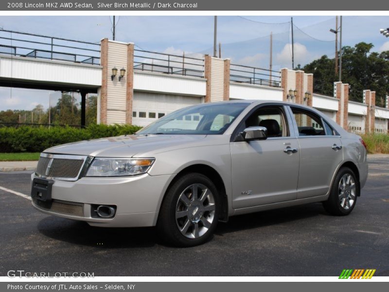 Silver Birch Metallic / Dark Charcoal 2008 Lincoln MKZ AWD Sedan