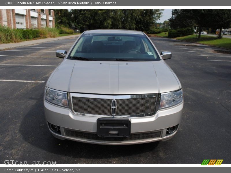 Silver Birch Metallic / Dark Charcoal 2008 Lincoln MKZ AWD Sedan