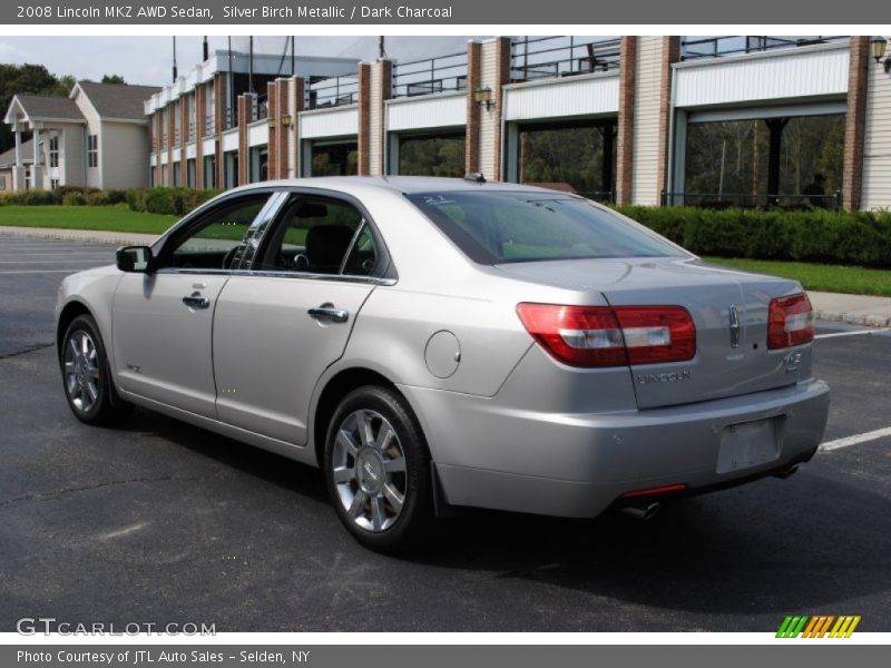 Silver Birch Metallic / Dark Charcoal 2008 Lincoln MKZ AWD Sedan