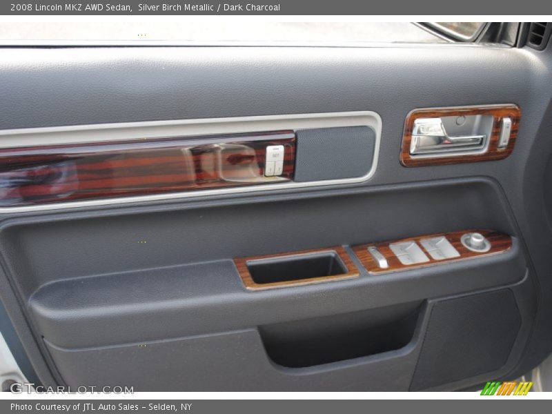 Silver Birch Metallic / Dark Charcoal 2008 Lincoln MKZ AWD Sedan