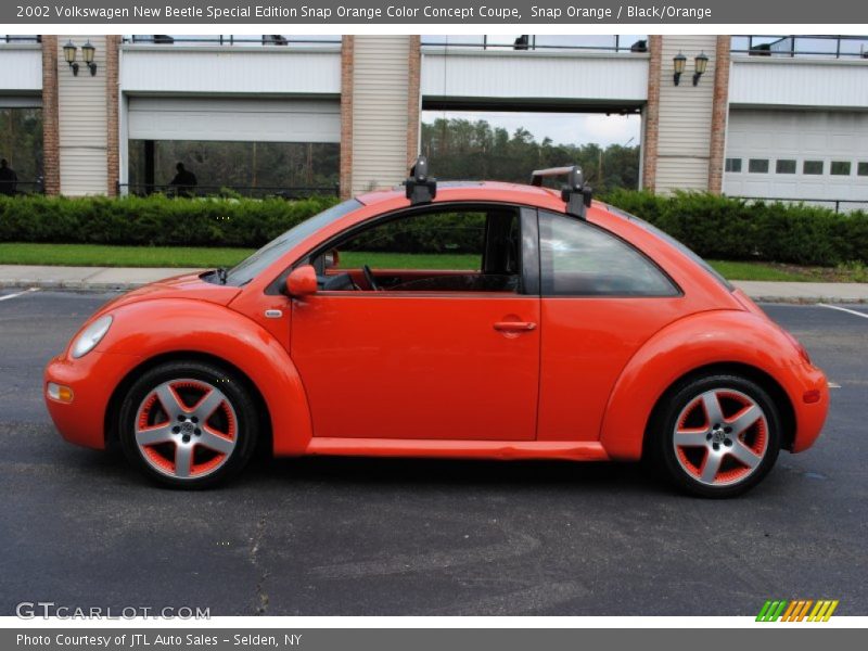  2002 New Beetle Special Edition Snap Orange Color Concept Coupe Snap Orange