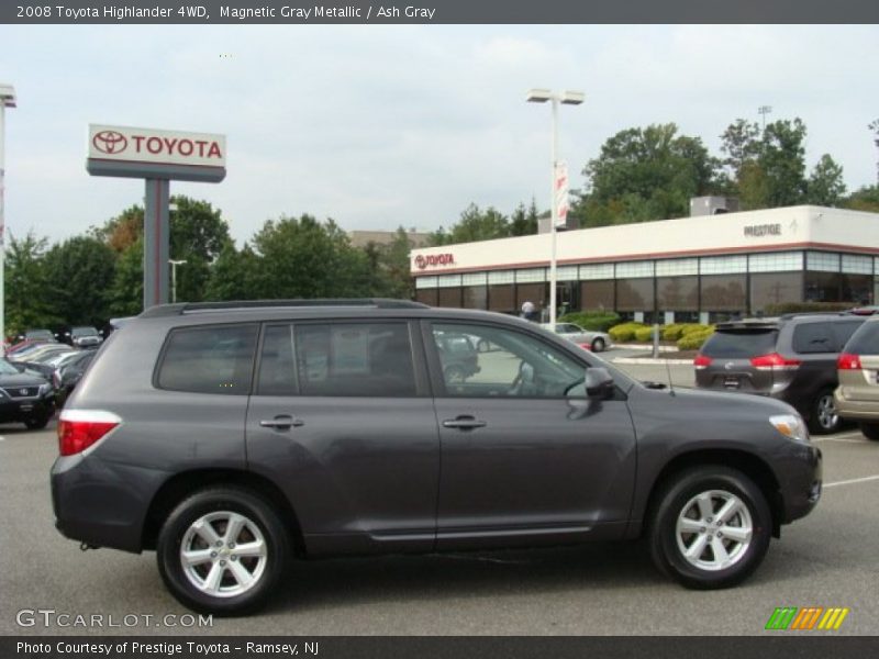 Magnetic Gray Metallic / Ash Gray 2008 Toyota Highlander 4WD
