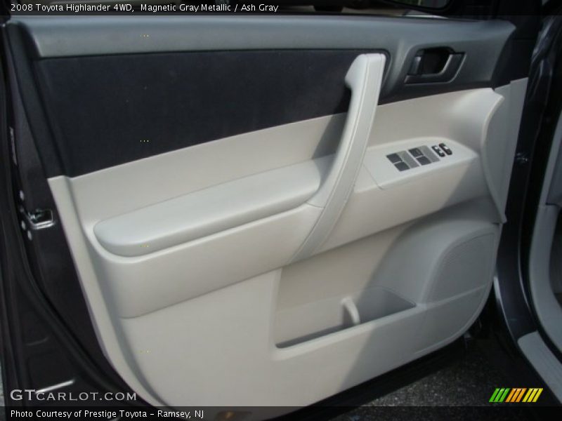 Magnetic Gray Metallic / Ash Gray 2008 Toyota Highlander 4WD