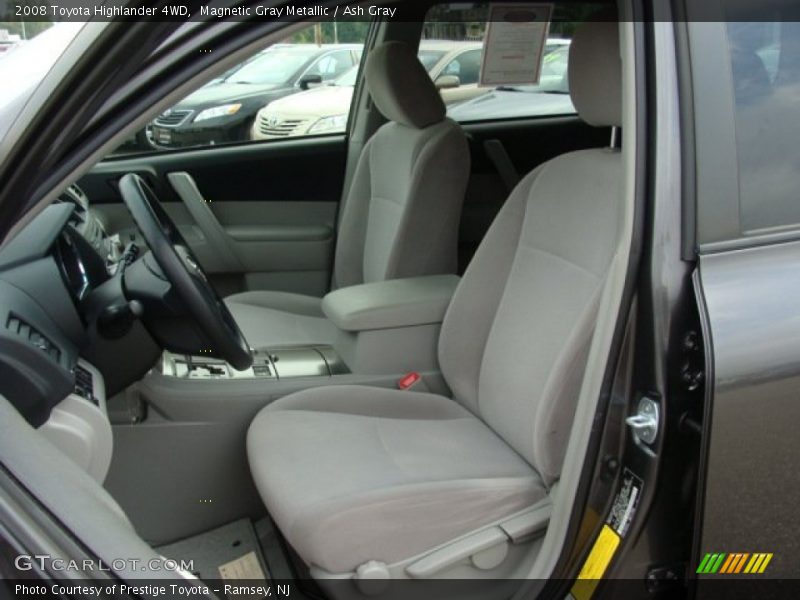 Magnetic Gray Metallic / Ash Gray 2008 Toyota Highlander 4WD