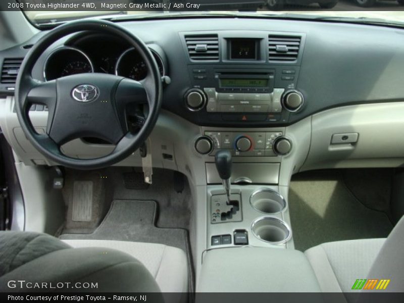 Magnetic Gray Metallic / Ash Gray 2008 Toyota Highlander 4WD