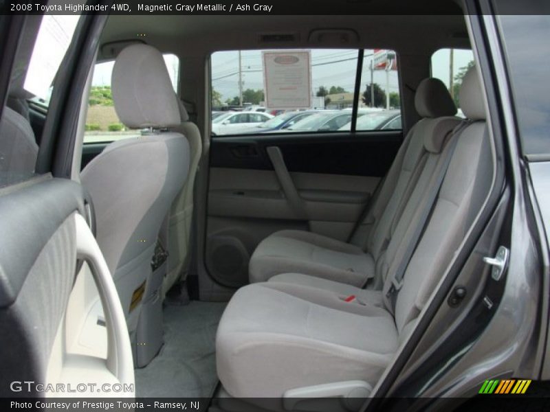 Magnetic Gray Metallic / Ash Gray 2008 Toyota Highlander 4WD