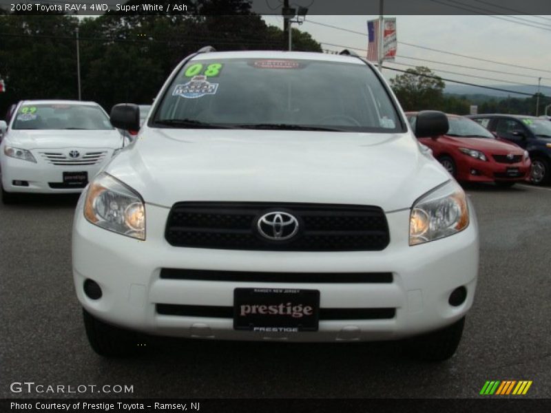 Super White / Ash 2008 Toyota RAV4 4WD