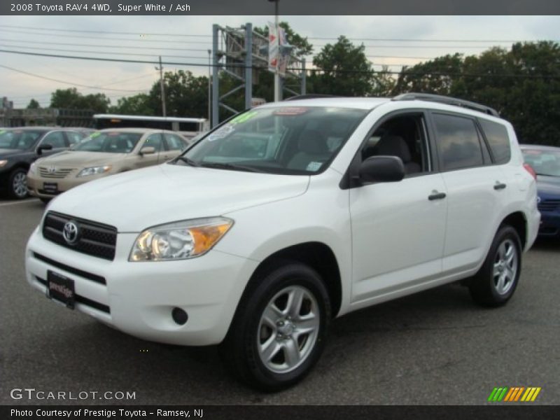 Super White / Ash 2008 Toyota RAV4 4WD
