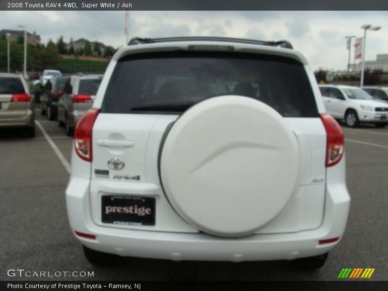 Super White / Ash 2008 Toyota RAV4 4WD