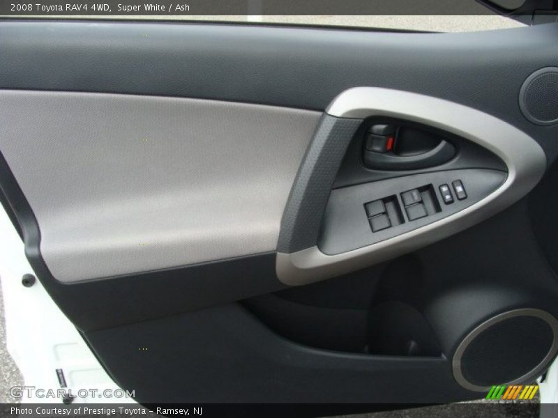 Super White / Ash 2008 Toyota RAV4 4WD