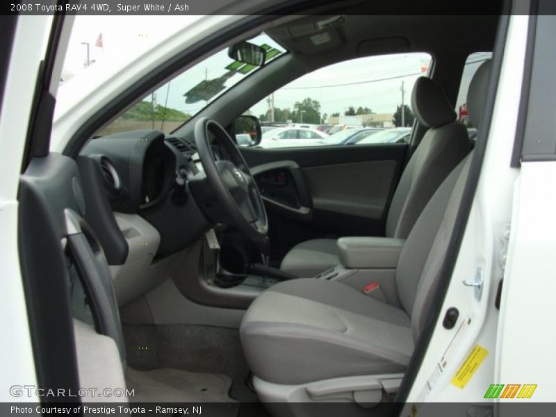 Super White / Ash 2008 Toyota RAV4 4WD