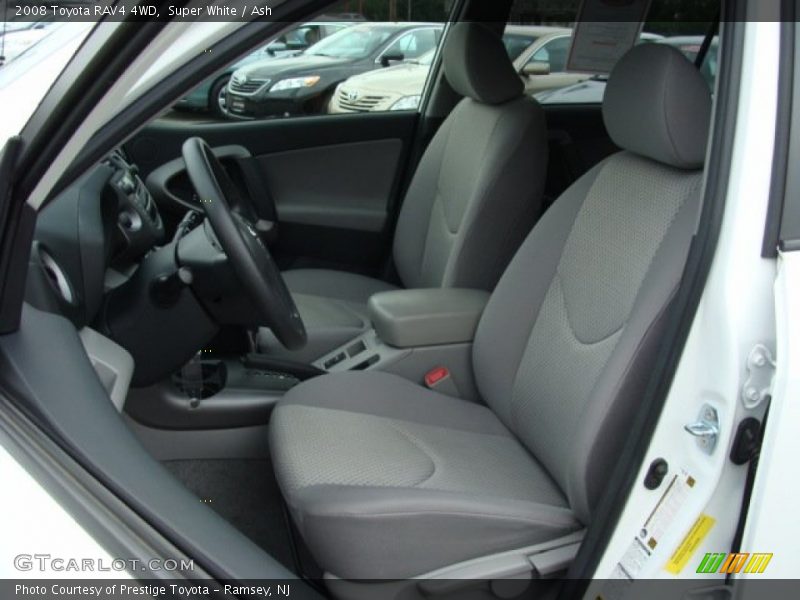 Super White / Ash 2008 Toyota RAV4 4WD
