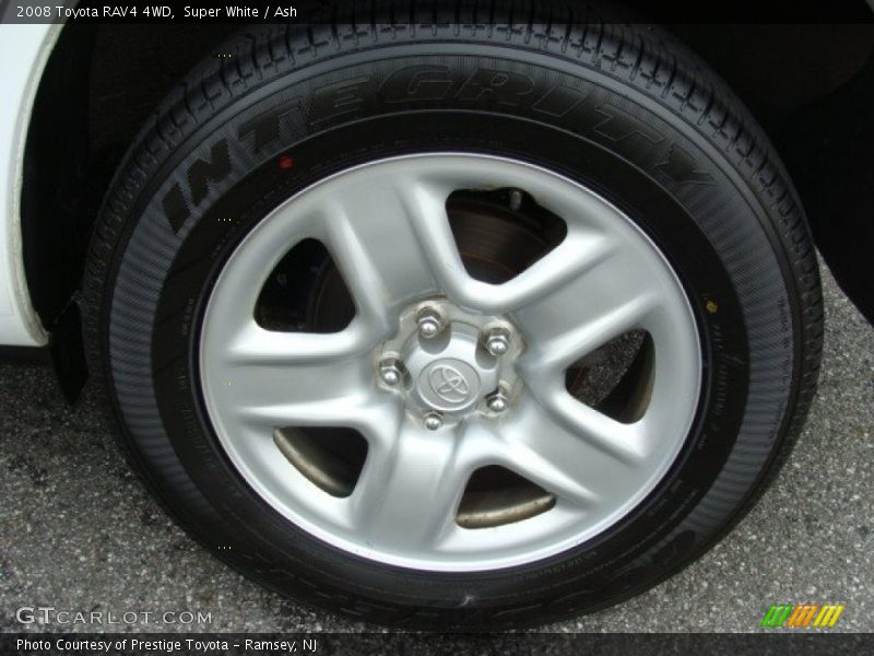Super White / Ash 2008 Toyota RAV4 4WD