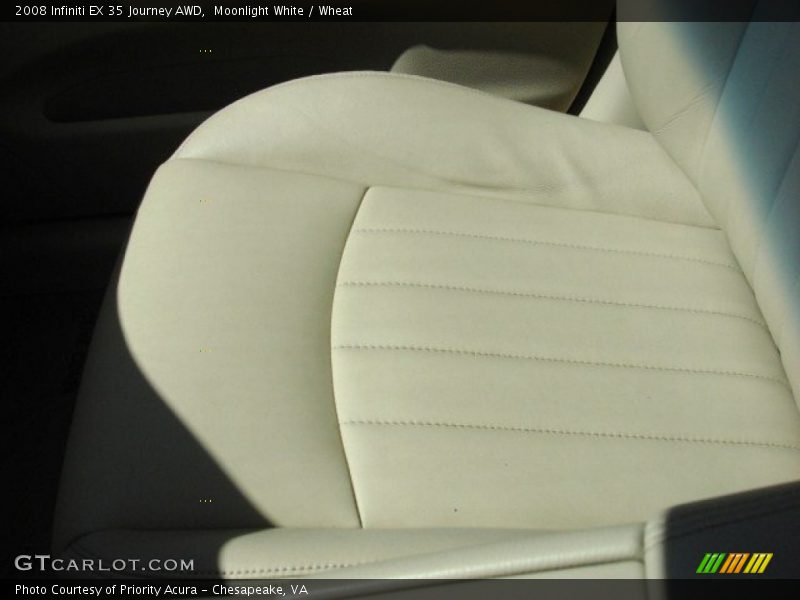 Moonlight White / Wheat 2008 Infiniti EX 35 Journey AWD