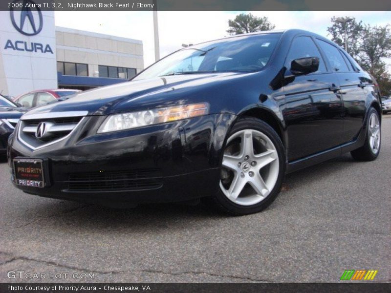 Nighthawk Black Pearl / Ebony 2006 Acura TL 3.2