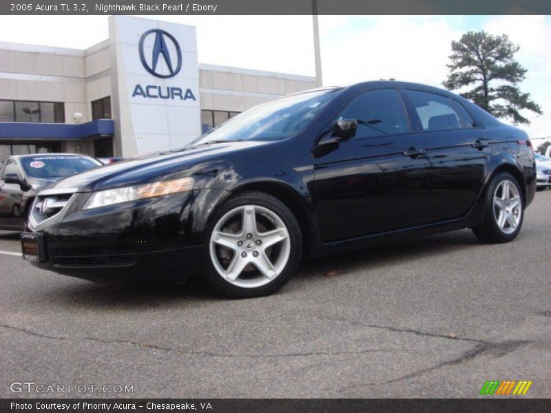 Nighthawk Black Pearl / Ebony 2006 Acura TL 3.2